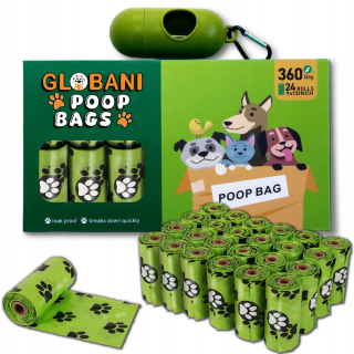 GLOBANI vrecká na exkrementy 360 ks.